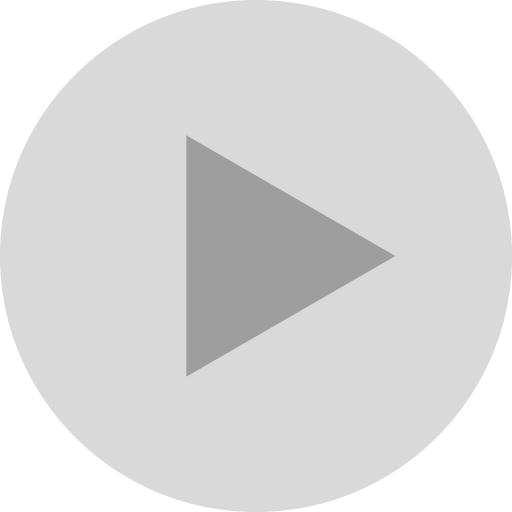 Play button on a gray background